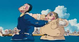 ポルコとカーチスの決闘